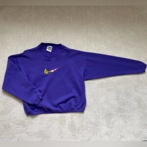 Vintage embroidered Nike crew neck